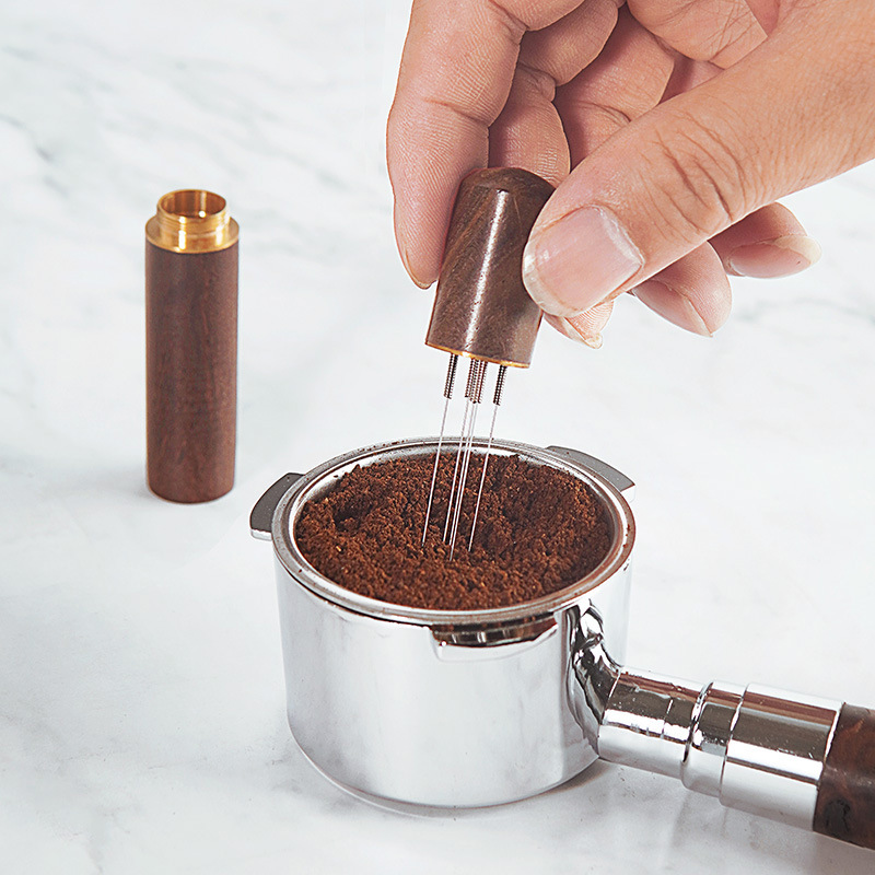 Coffee Tamper Leveler - سدادة قهوة إبر من الفولاذ المقاوم