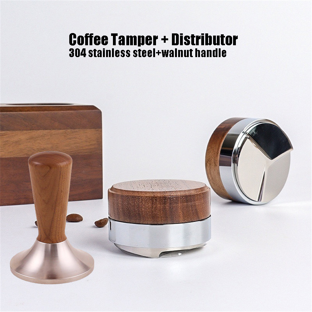 Coffee Tamper Leveler - 51 53 58.5 مللي متر سدادة