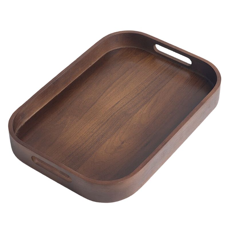 Bamboo Tea Tray - AC76-صينية تخزين طقم الشاي من الخيزران