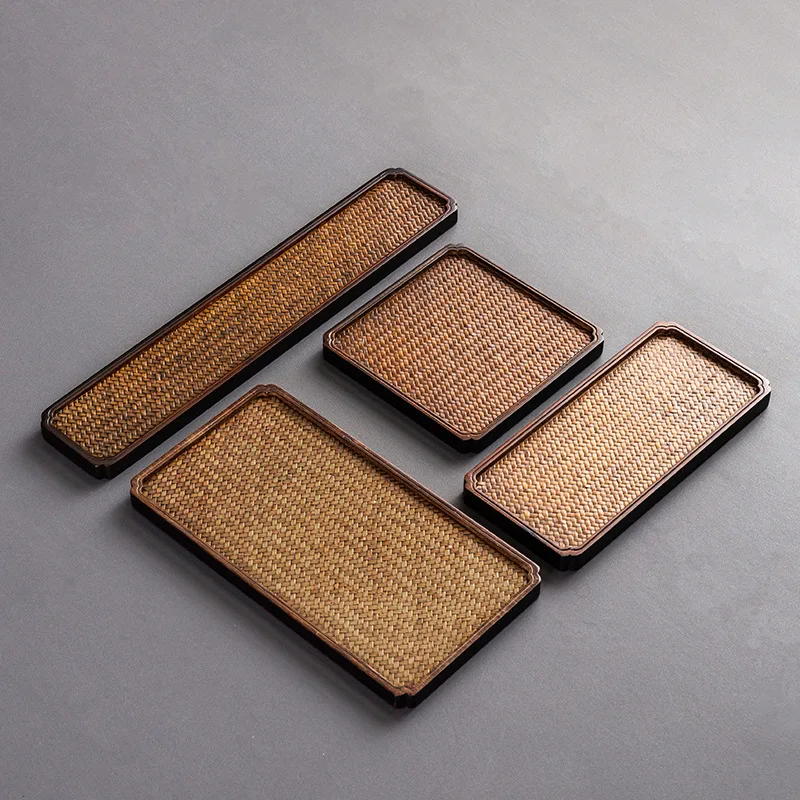 Bamboo Tea Tray - صينية شاي من الخيزران، طاولة تحضير