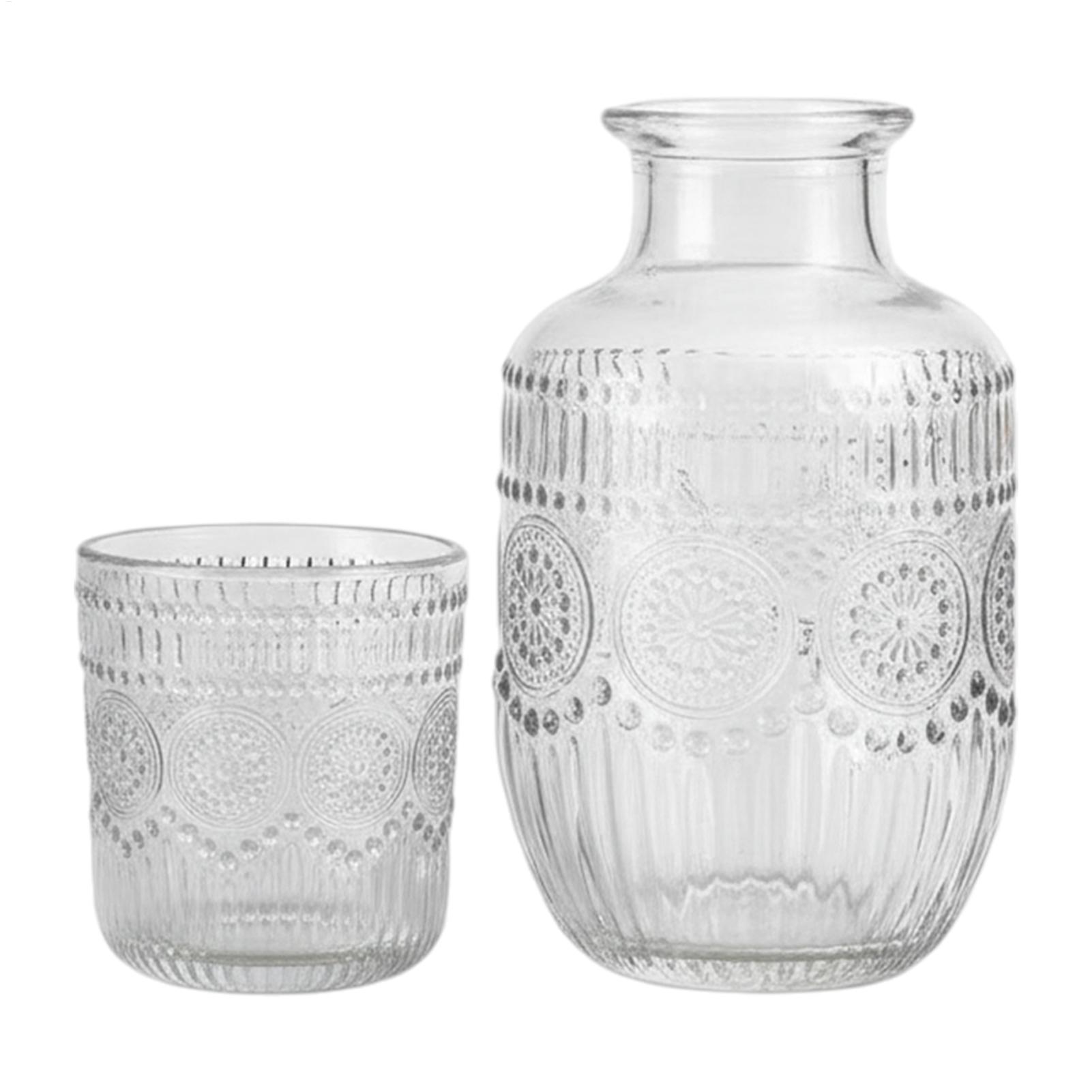 Coffee Tea Jug - طقم إبريق زجاجي سعة 550 مل