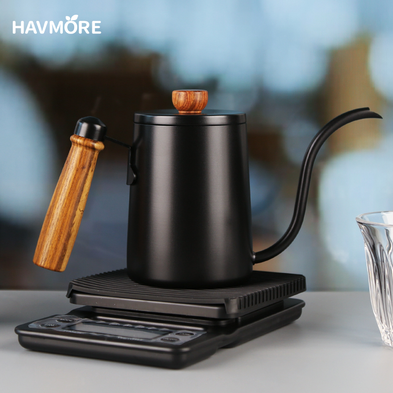 Coffee Tea Jug - صنبور غلاية معقوفة من الفولاذ المقاوم