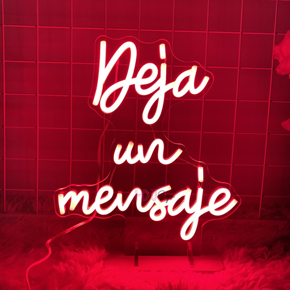 Coffee Tea Neon Sign - Deja un Mensaje النيون Led تسجيل