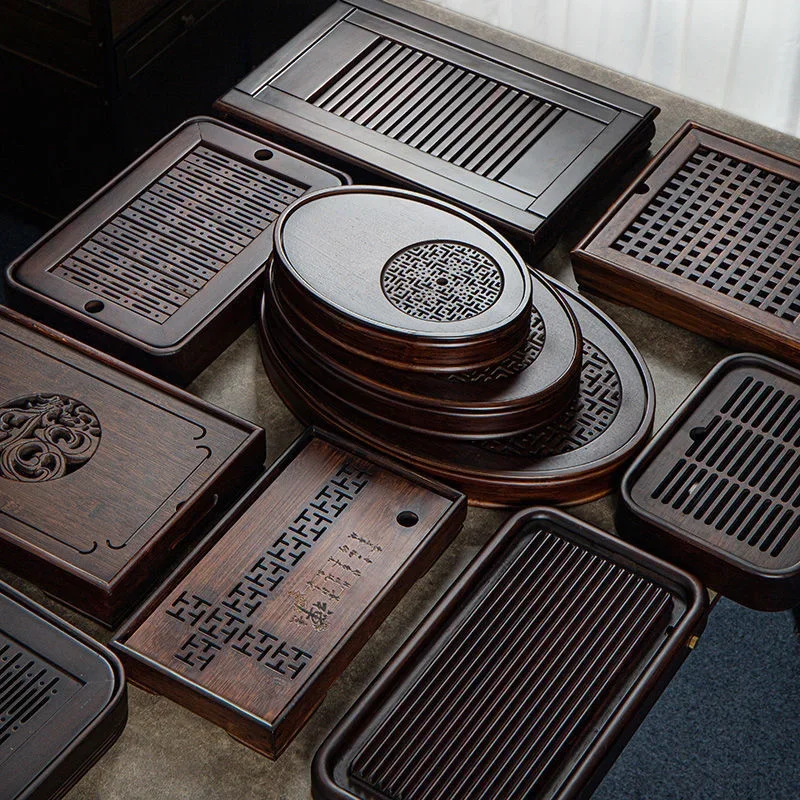صينية من الخيزران الطبيعي، صين - مراجعة Bamboo Tea Tray وسعره