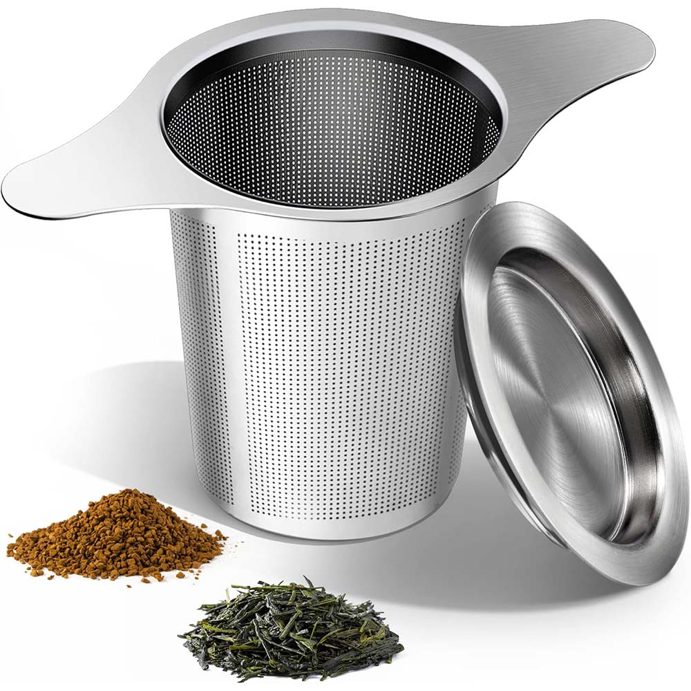 مصفاة شاي من الفولاذ المقاوم ل - مراجعة Coffee Tea And Leaf وسعره