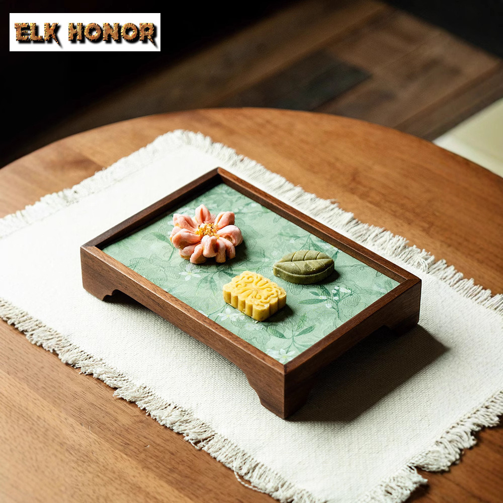 الجوز سحابة الحجاب الزهور والخ - مراجعة Bamboo Tea Tray وسعره