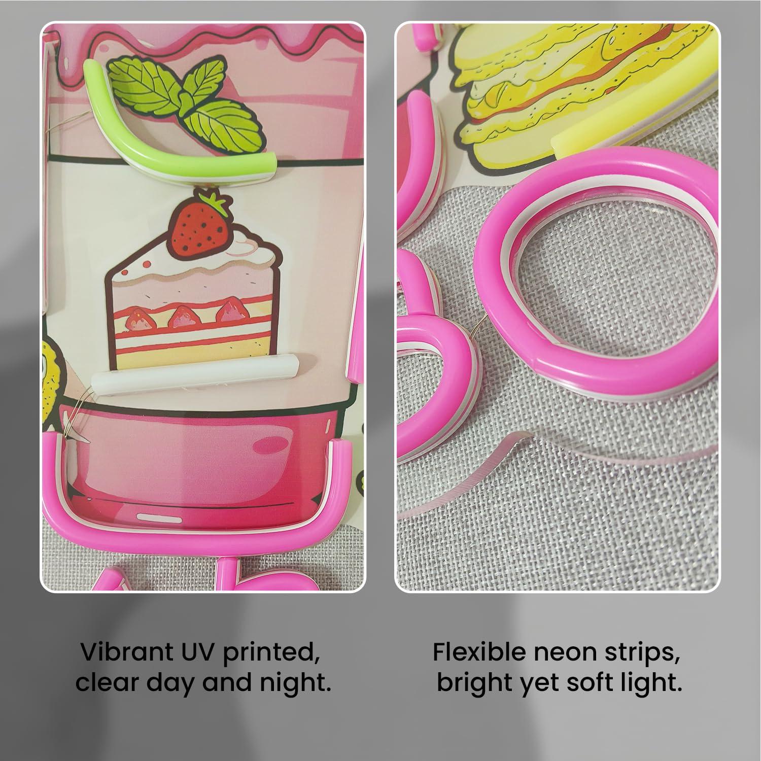 لافتات نيون مضيئة لمشروبات الب - مراجعة Coffee Tea Neon Sign وسعره