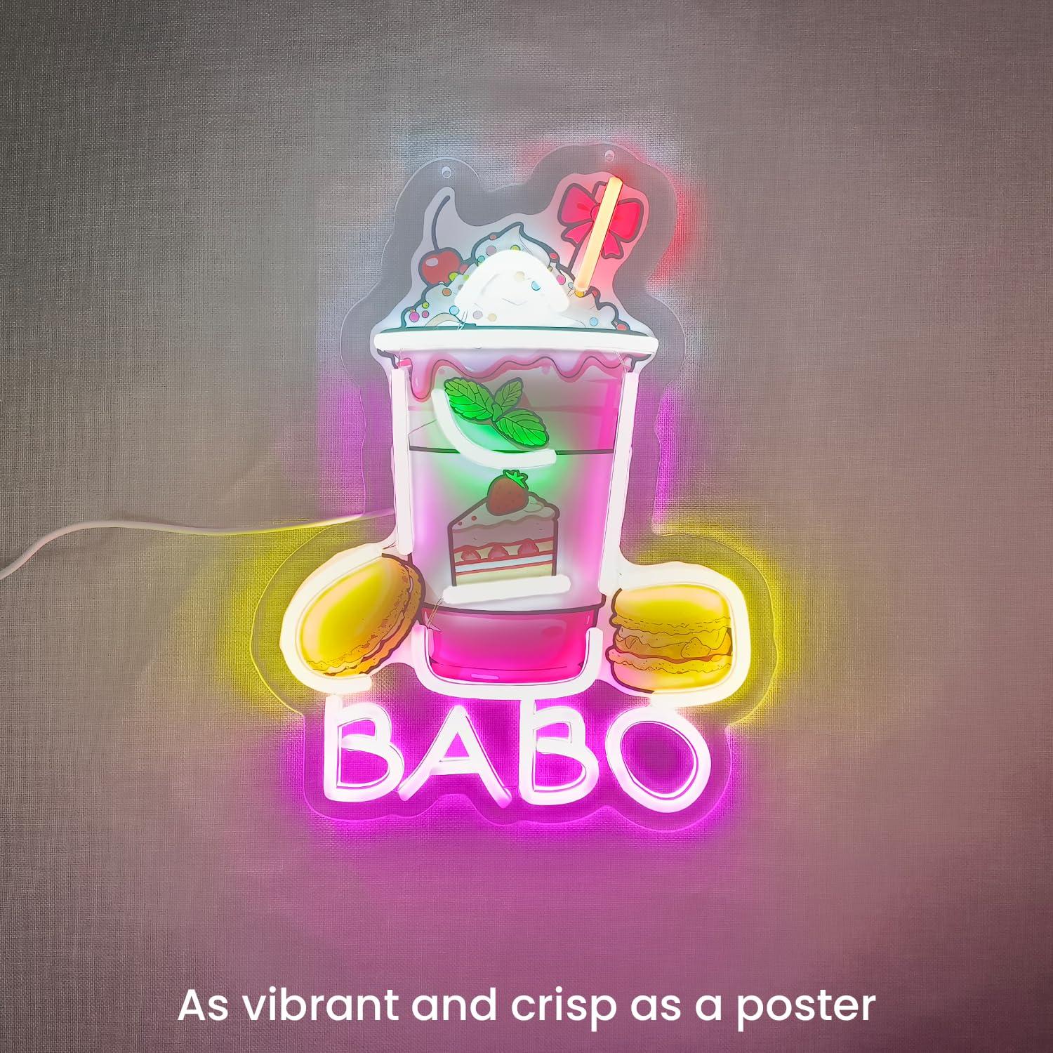 لافتات نيون مضيئة لمشروبات الب - مراجعة Coffee Tea Neon Sign وسعره