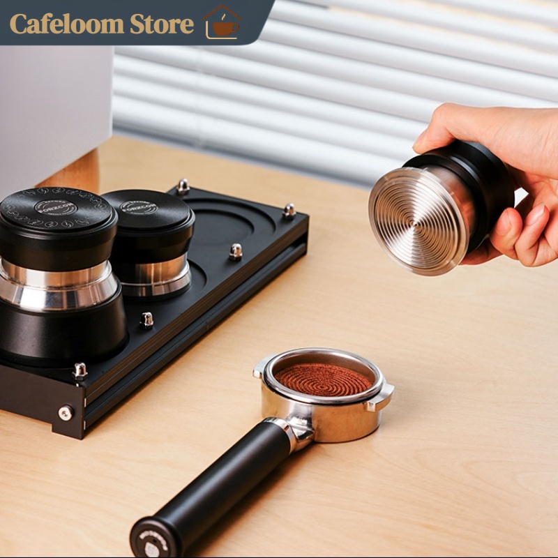 أداة توزيع القهوة ذاتية التسوي - مراجعة Coffee Tamper Leveler وسعره