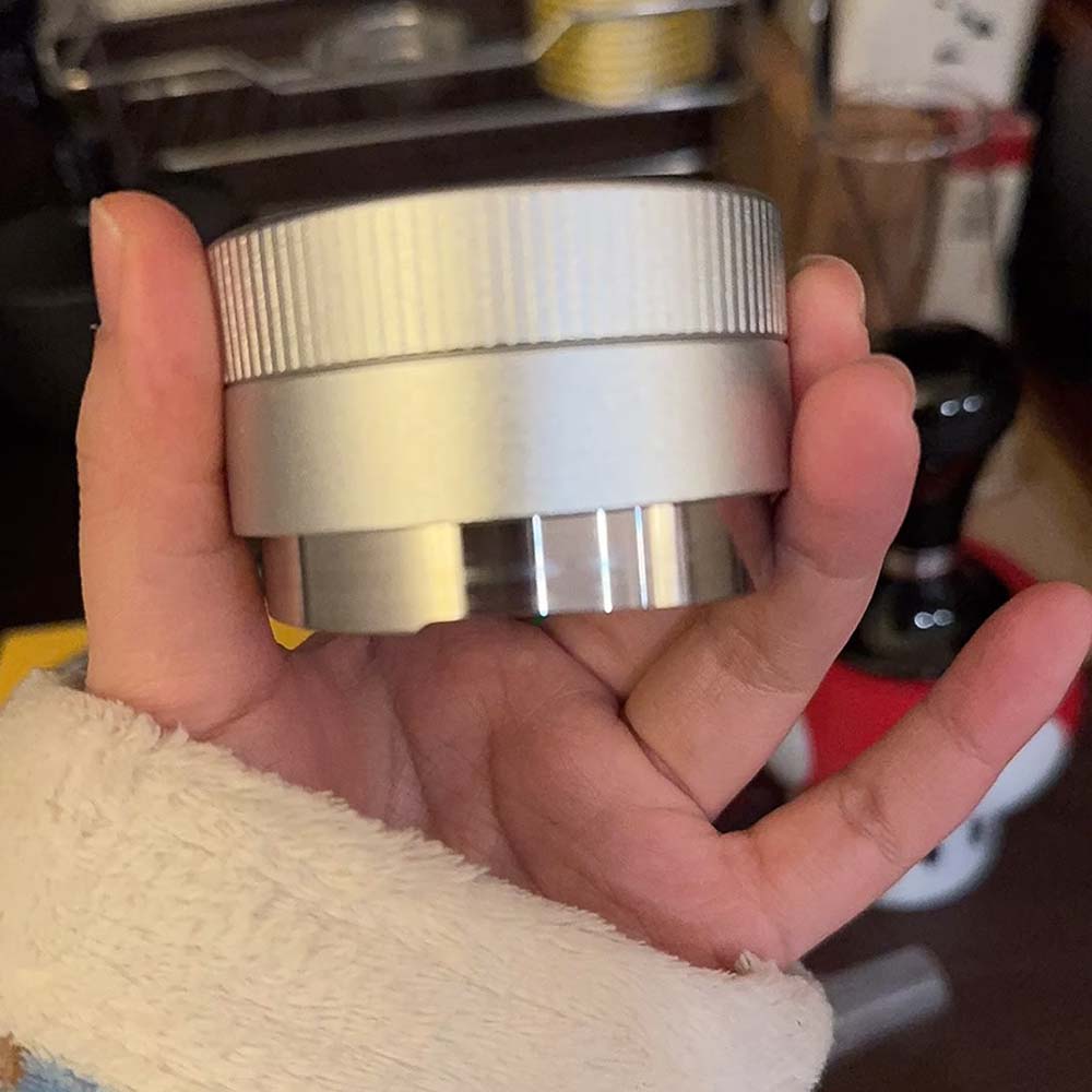 موزع قهوة WDT ذاتي الوزن، أداة - مراجعة Coffee Tamper Leveler وسعره