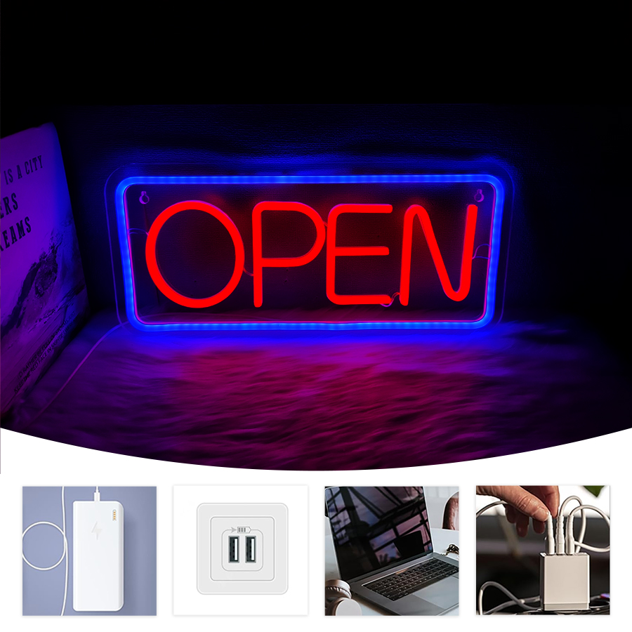 علامة نيون مفتوحة، مصباح أعمال - مراجعة Coffee Tea Neon Sign وسعره
