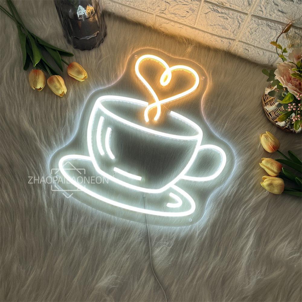 القهوة الشاي النيون مقهى معلقة - مراجعة Coffee Tea Neon Sign وسعره