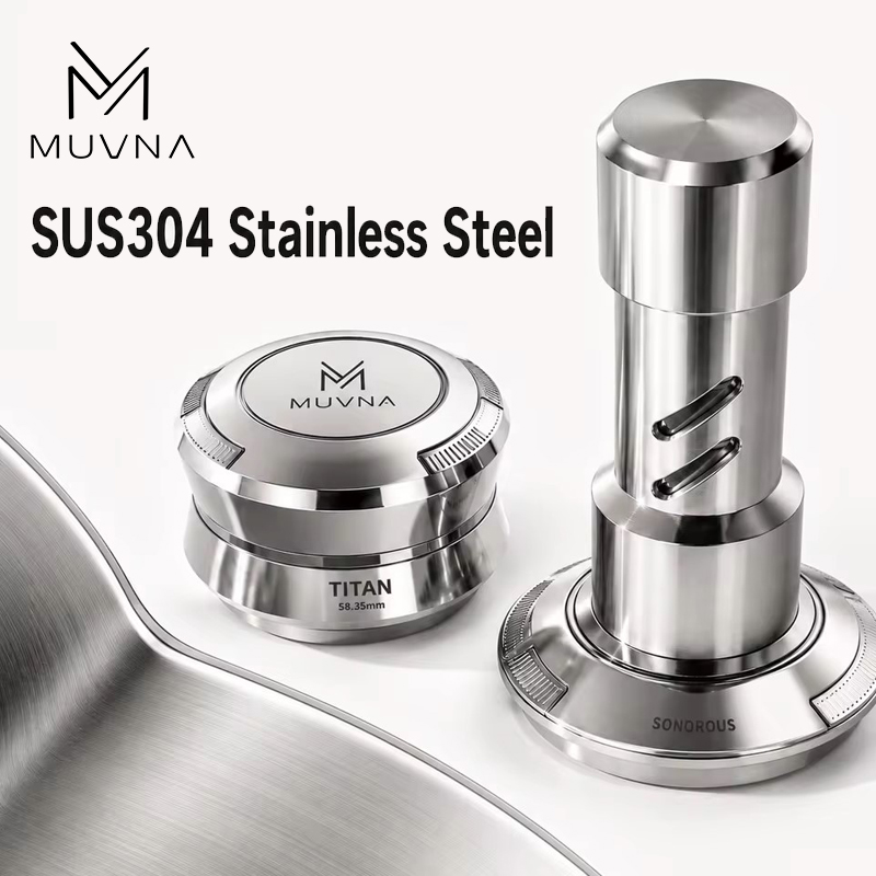 موزع قهوة من الفولاذ المقاوم ل - مراجعة Coffee Tamper Leveler وسعره