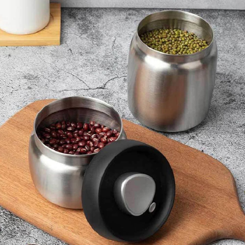 وعاء تخزين حبوب القهوة من الفو - مراجعة Coffee Tea And Sugar Canisters وسعره