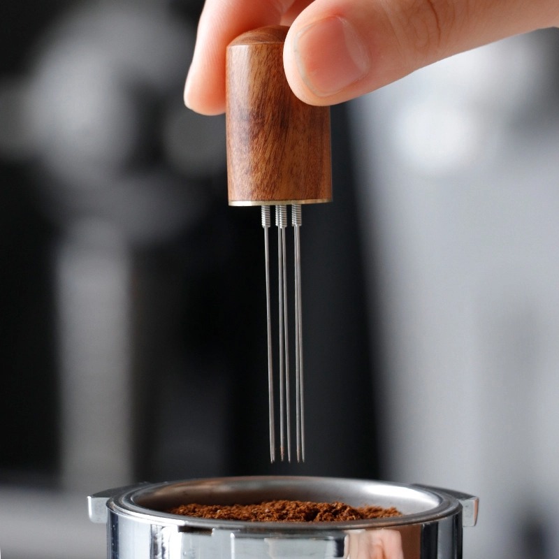 مكبس قهوة من الفولاذ المقاوم ل - مراجعة Coffee Tamper Leveler وسعره