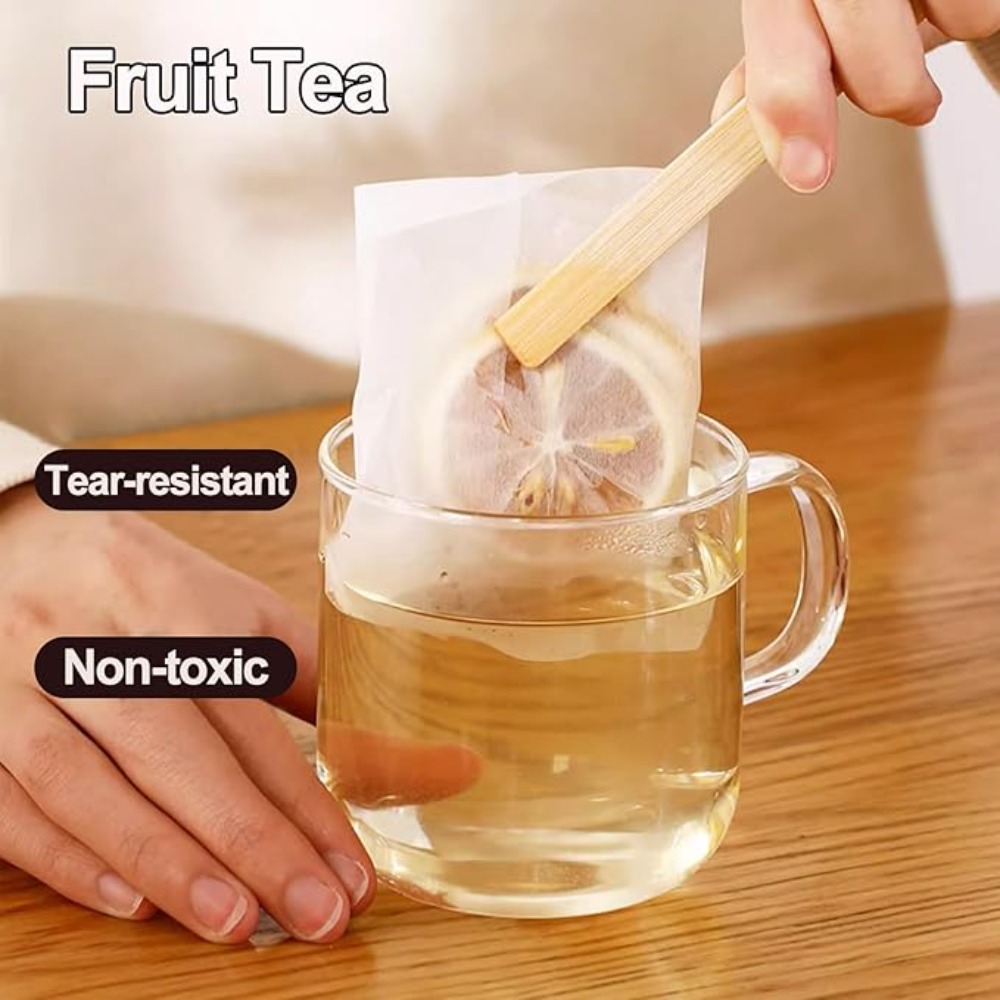 100-3000 قطعة أكياس شاي فارغة  - مراجعة Coffee Tea And Leaf وسعره