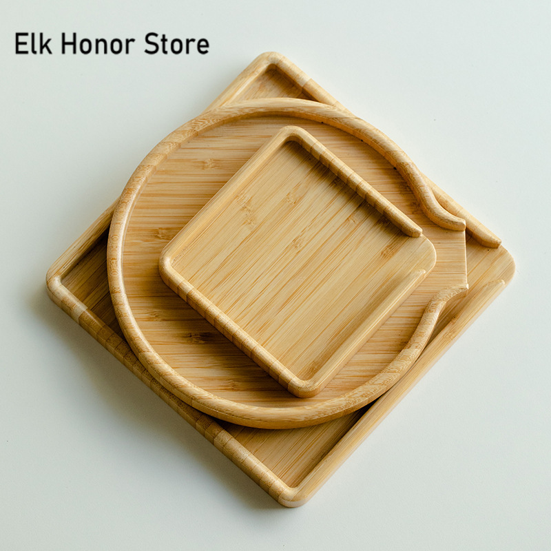 الصينية الخيزران الغذاء صينية  - مراجعة Bamboo Tea Tray وسعره