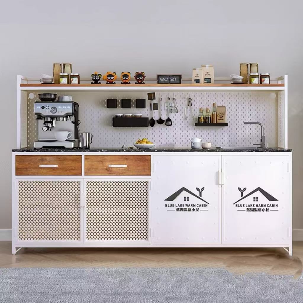 طاولة مكتبية متكاملة مع خزانة  - مراجعة Coffee Tea And Company وسعره