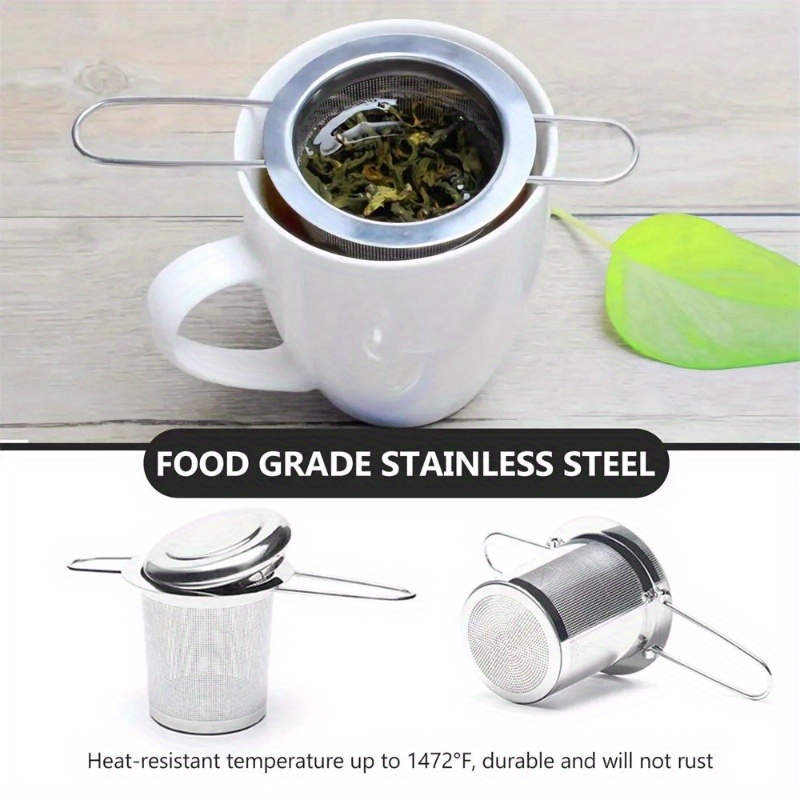 مصفاة شاي شبكية من الستانلس ست - مراجعة Coffee Tea And Leaf وسعره