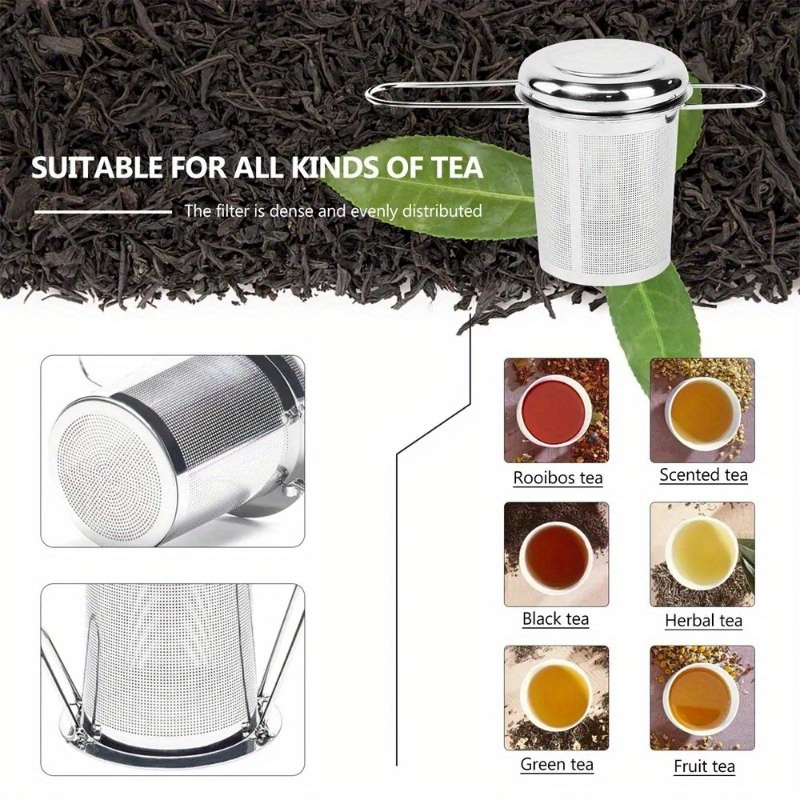 مصفاة شاي شبكية من الستانلس ست - مراجعة Coffee Tea And Leaf وسعره