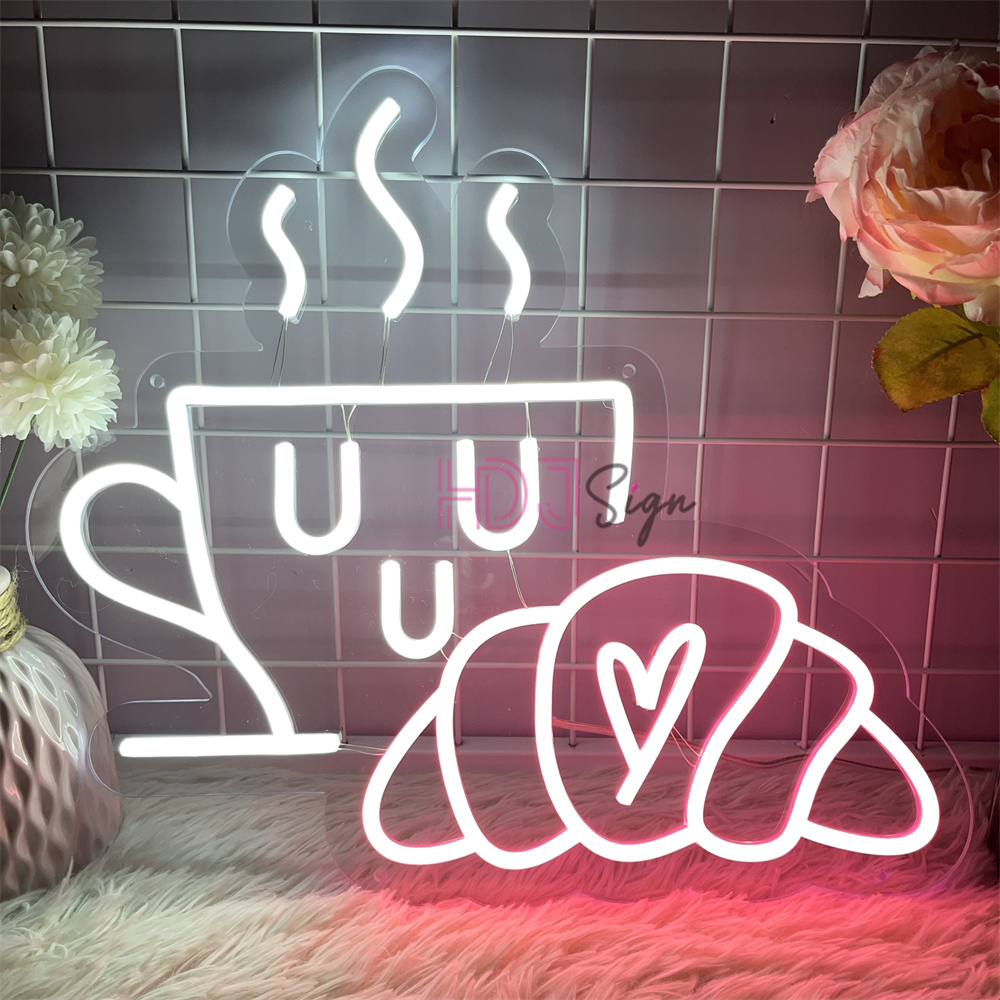 القهوة الشاي النيون Led تسجيل  - مراجعة Coffee Tea Neon Sign وسعره