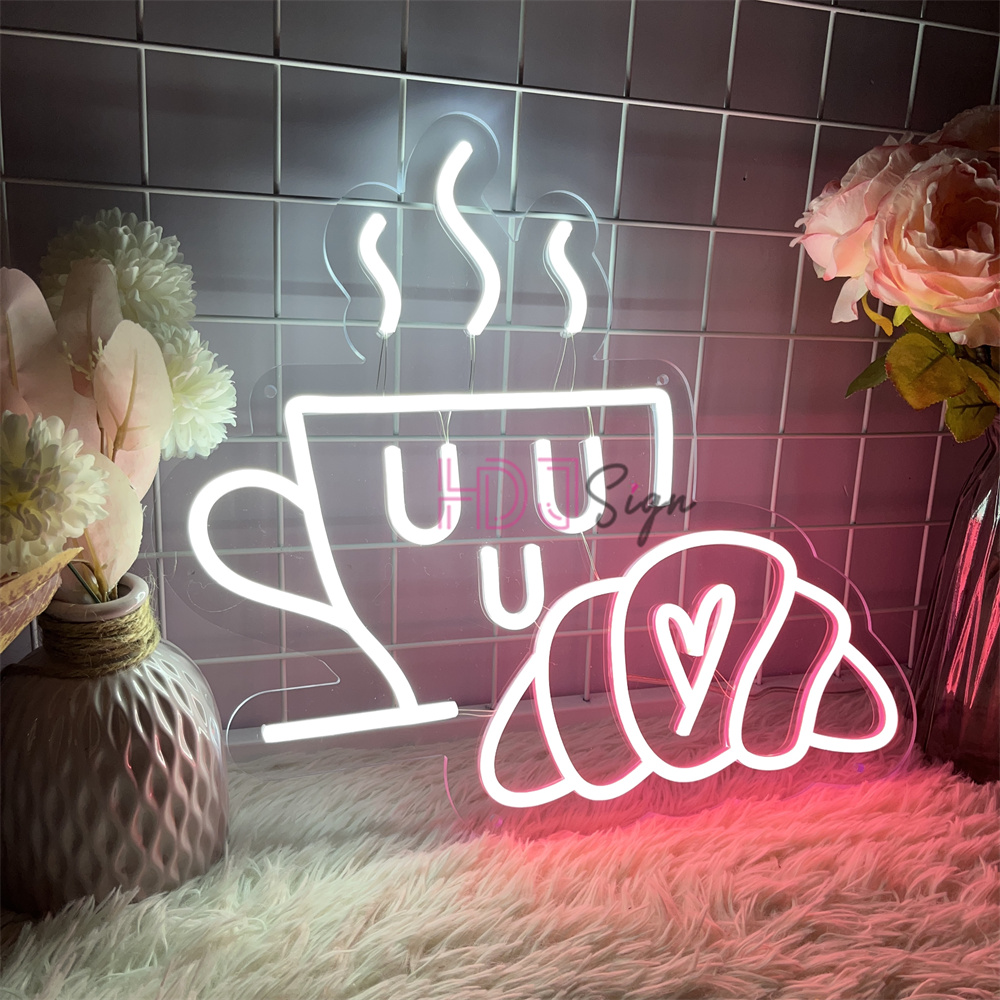 القهوة الشاي النيون Led تسجيل  - مراجعة Coffee Tea Neon Sign وسعره