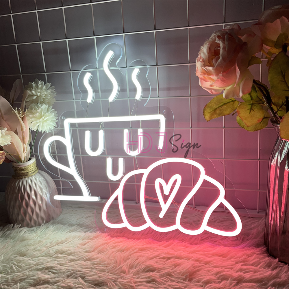 القهوة الشاي النيون Led تسجيل  - مراجعة Coffee Tea Neon Sign وسعره