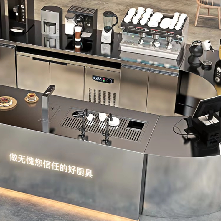 مكتب استقبال مخصص للبارات ومحل - مراجعة Coffee Tea And Company وسعره