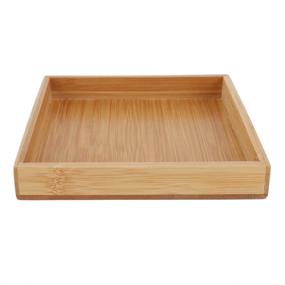 صينية مستطيلة الشكل على الطراز - مراجعة Bamboo Tea Tray وسعره