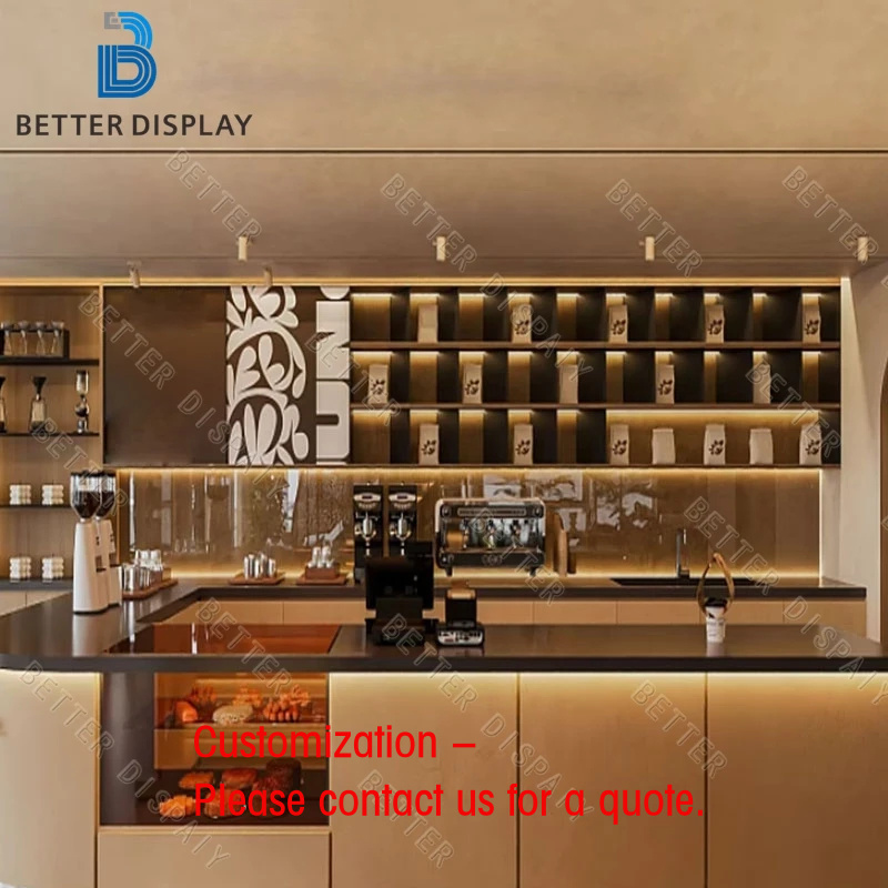 كاونتر عصري مخصص لمحلات القهوة - مراجعة Coffee Tea And Company وسعره
