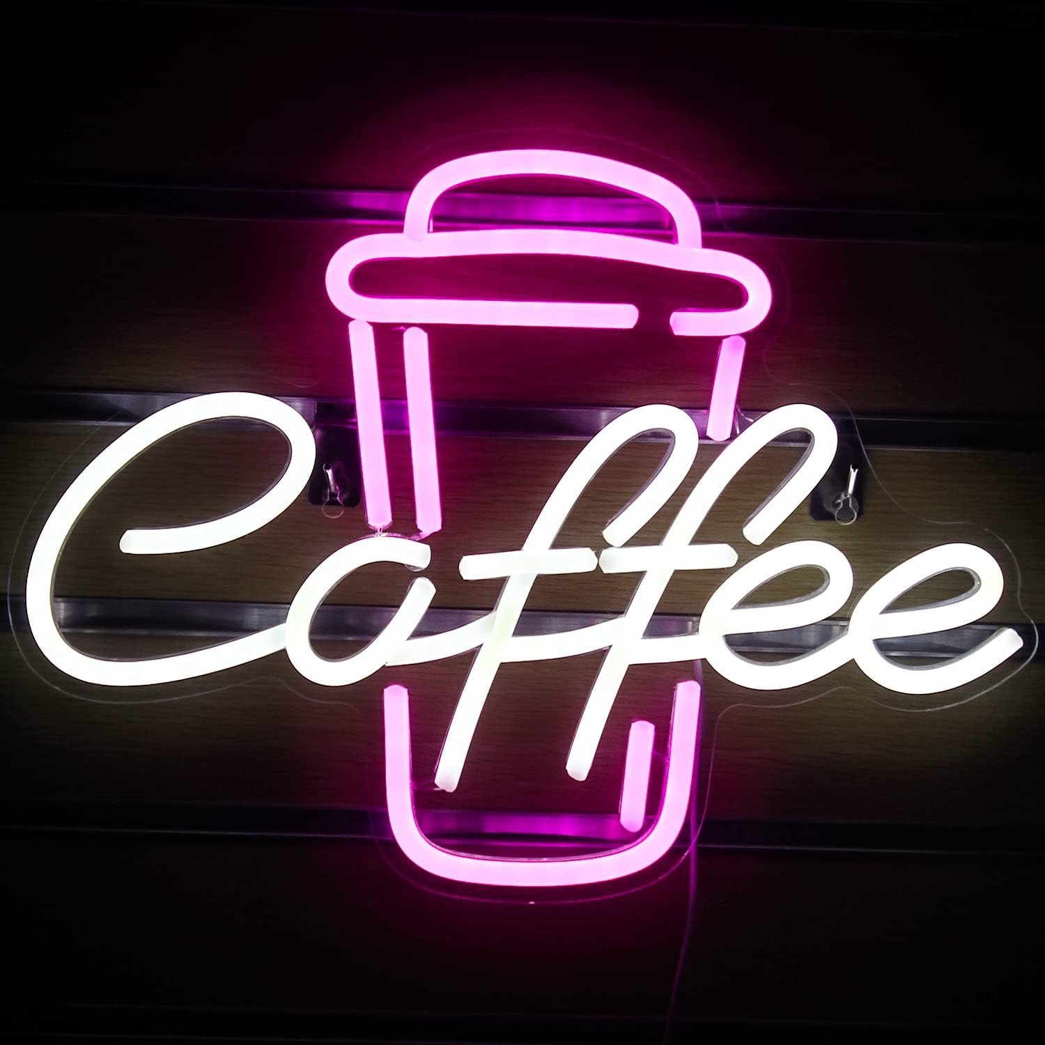 لافتة نيون على شكل كوب قهوة با - مراجعة Coffee Tea Neon Sign وسعره