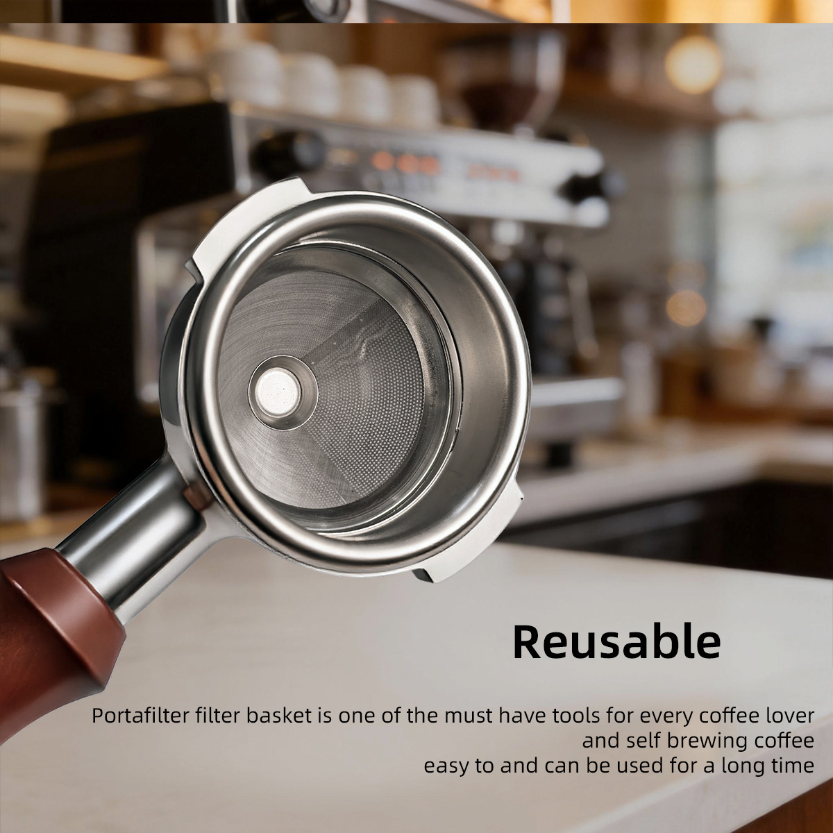 فلتر قهوة 58 مم، سلة فلتر بورت - مراجعة Coffee Tamper Leveler وسعره