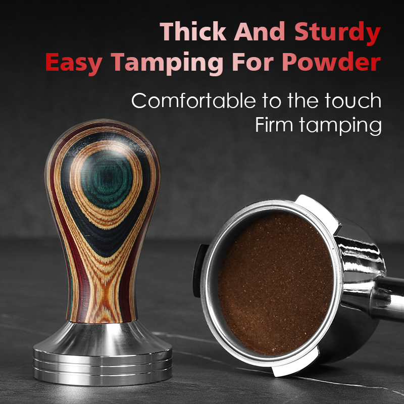 مكبس قهوة CAFFEPRO مقاسات 51 م - مراجعة Coffee Tamper Leveler وسعره