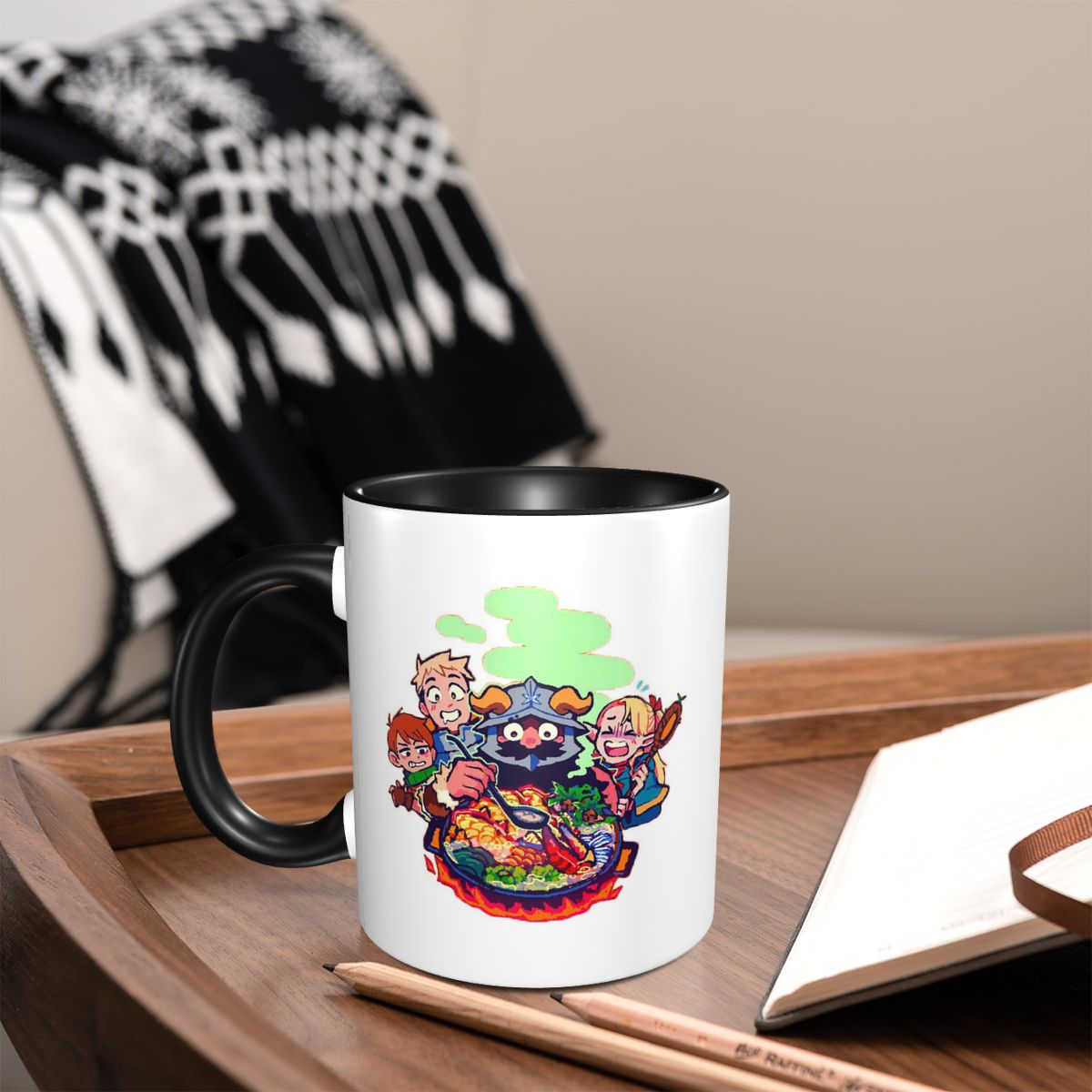 كوب سيراميك مضحك بتصميم وصفات  - مراجعة Coffee Tea Recipe وسعره