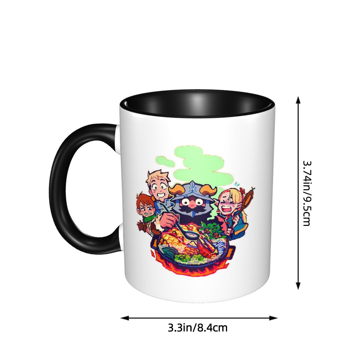 كوب سيراميك مضحك بتصميم وصفات  - مراجعة Coffee Tea Recipe وسعره