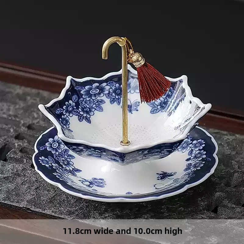 مصفاة شاي سيراميك صينية على شك - مراجعة Coffee Tea And Leaf وسعره