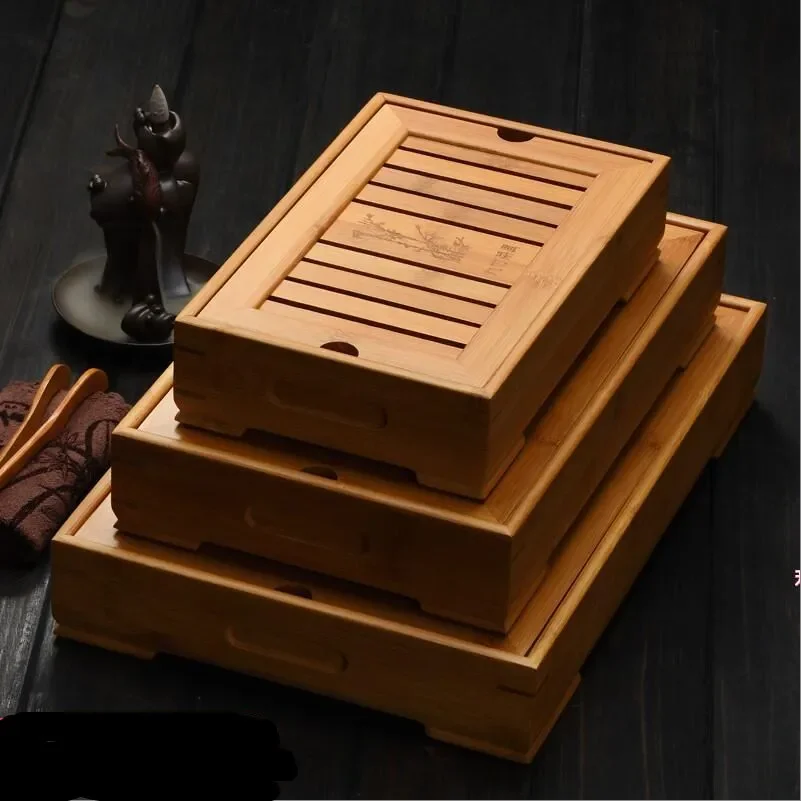 صواني الشاي الخيزران الكونغ فو - مراجعة Bamboo Tea Tray وسعره