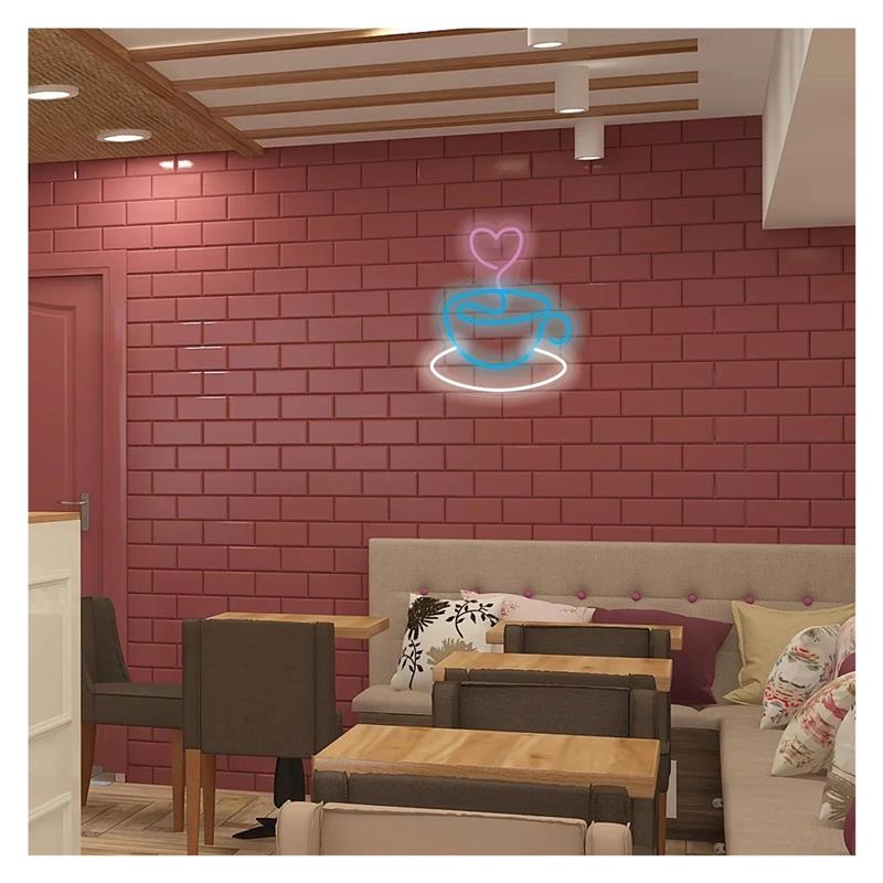 لافتة نيون على شكل كوب قهوة، ت - مراجعة Coffee Tea Neon Sign وسعره