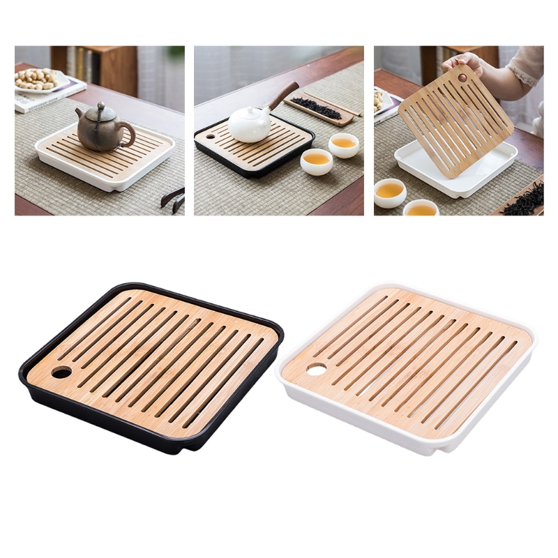 صينية شاي من الخيزران، طاولة ش - مراجعة Bamboo Tea Tray وسعره