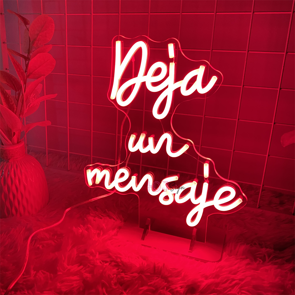 Deja un Mensaje النيون Led تسج - مراجعة Coffee Tea Neon Sign وسعره