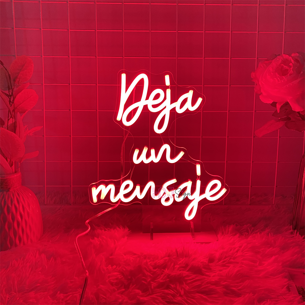 Deja un Mensaje النيون Led تسج - مراجعة Coffee Tea Neon Sign وسعره